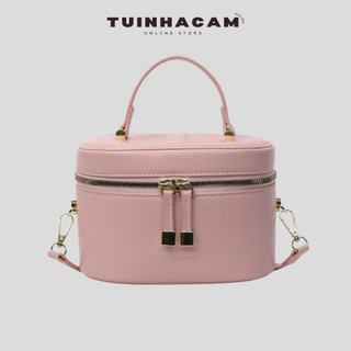 Túi cốp Tuinhacam túi hộp đeo chéo nữ sang chảnh cầm tay form da cứng đựng vừa điện thoại thời trang cao cấp - TNC098