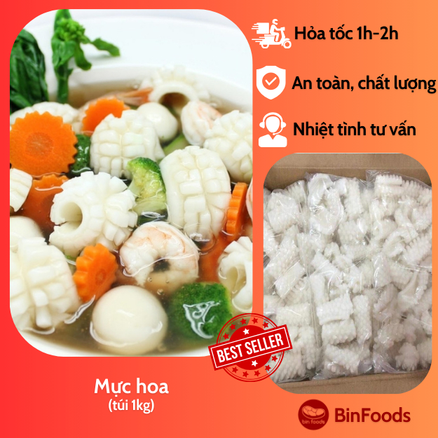 Mực tỉa hoa 1kg