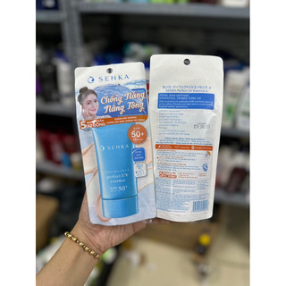Kem chống nắng dạng Essence Senka Perfect UV SPF50+ PA++++