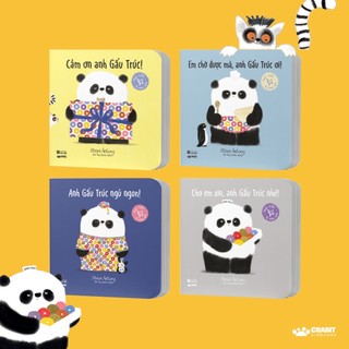 Sách - anh gấu trúc - bộ sách kỹ năng mềm