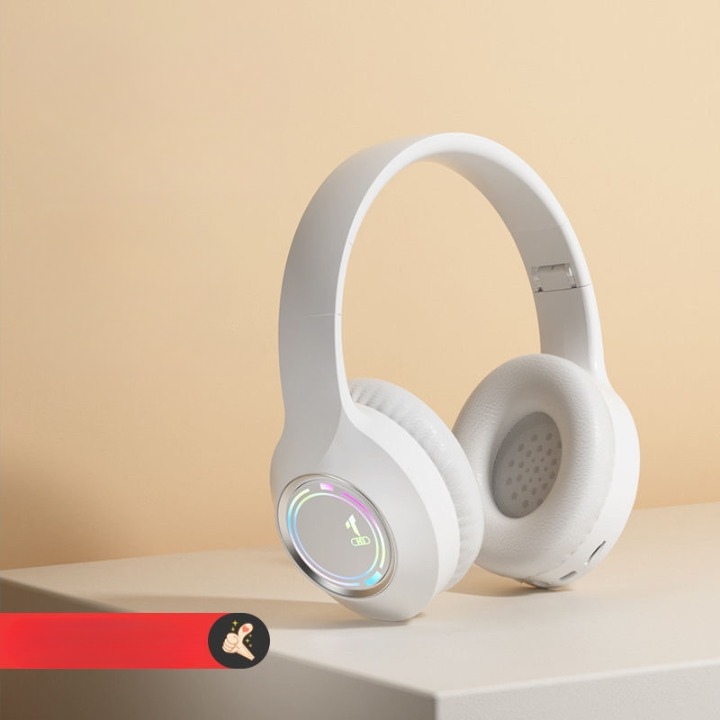 Tai Nghe Chụp Tai Bluetooth M3 Thời Trang Và Phong Cách Âm Bass Ấm Sống Động Có Mic Đàm Thoại Cho Học Tập Và Giải Trí | BigBuy360 - bigbuy360.vn