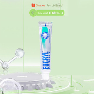  Kem Đánh Răng Bạc Hà Tẩy Trắng Eucryl Toothpaste 62g