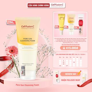 Sữa Rửa Mặt 5 trong 1 Cell Fusion C Pore Sun Cleansing Foam (150ml)
