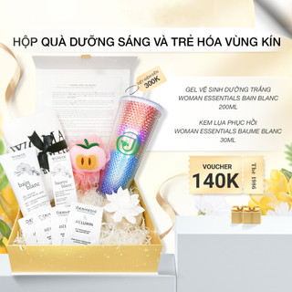  Bộ quà tặng Combo dưỡng sáng và trẻ hóa vùng kín Woman Essentials