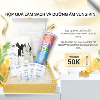  Bộ quà tặng Combo Làm sạch và dưỡng ẩm vùng kín Woman Essentials