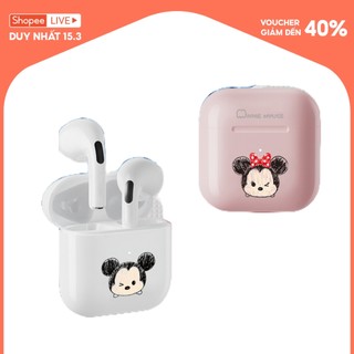 Tai Nghe Bluetooth Disney F12 ÂM THANH Nổi Hifi Cảm Ứng Thông Minh Với Mic