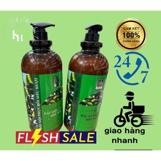 Dầu Gội Cặp Hồng Đạt Keratin Collagen 2000ml Phục Hồi Siêu Mượt Chuẩn Salon Giảm Rụng Tóc Hàng Chính Hãng.