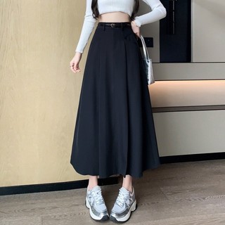 Chân váy xòe dáng dài phong cách Hàn Quốc basic  M188