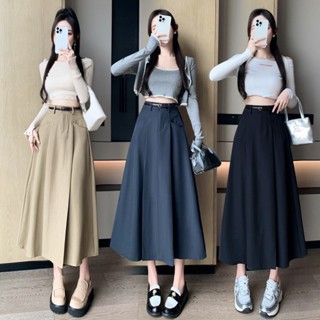 Chân váy xòe dáng dài phong cách Hàn Quốc basic  M188