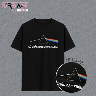  Áo thun lgbt bê đê vui nhộn phông nam nữ cổ tròn Cotton thoáng mát có chắc là bạn không cong