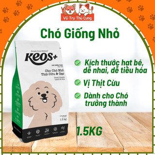 (1.5Kg) Thức Ăn Hạt Cho Chó Mọi Lứa Tuổi Keos
