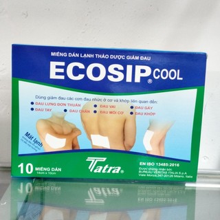 Ecosip Cool - Cao dán thảo dượċ lạnh