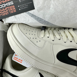 [ROOM95] Giày thể thao sneaker(AF1_84) AF1 Low White Black AMB