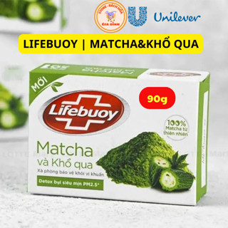 Bánh Lifebuoy Bánh Xà Bông Lifebuoy Matcha & Khổ Qua 90g | Loại Mới