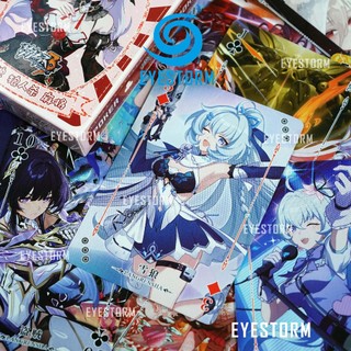 Bài tây honkai impact 3 -3, tú lơ khơ , anime manga - poker qb - 54 lá