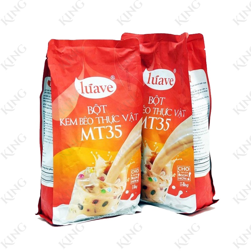 Bột Kem Béo Thực Vật Luave MT35 Túi 1KG (Bột Kem Béo Pha Trà Sữa)