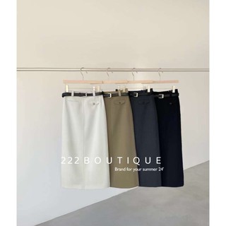 Chân váy simnice bút chì belt basic 5117