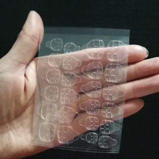 Tấm Dán Silicon Gắn Móng Tay Giả Sally Nails - Set 24 Miếng Dán Móng Tay Cao Cấp Chống Nước