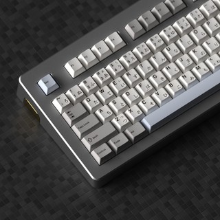 Bộ keycap jkdk gray & white piano