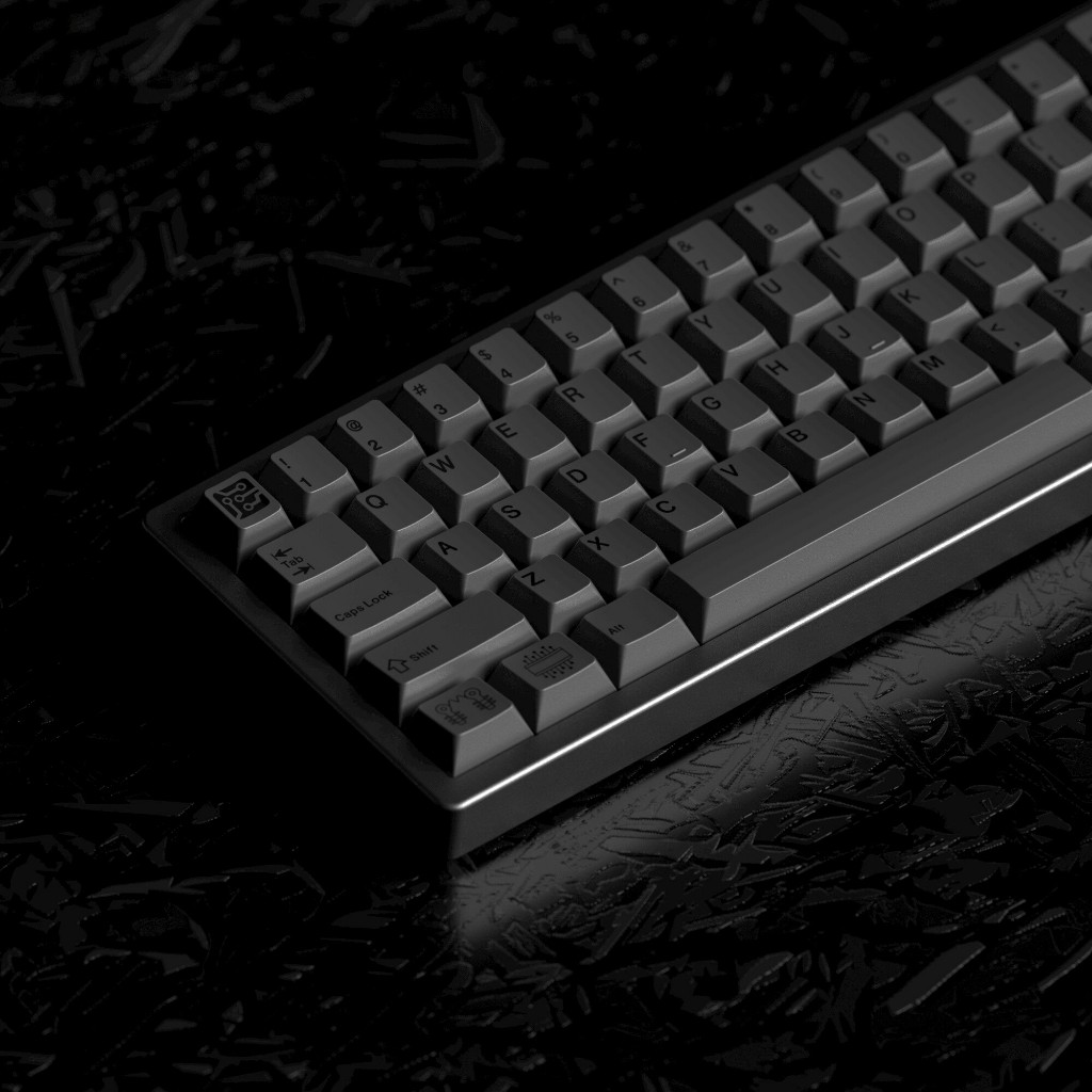 Bộ keycap JKDK Dark matter (Cherry / PBT Dyesub)