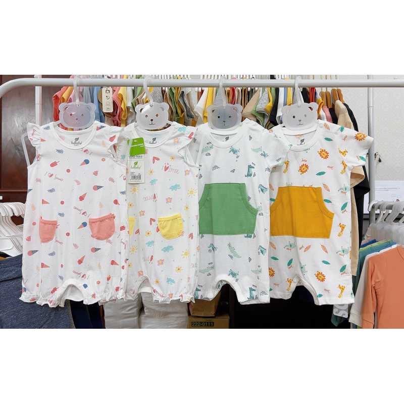 Romper, body liền quần cộc cho bé Lullaby