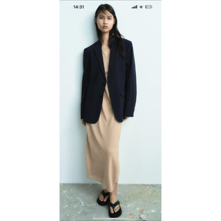 váy len dệt Zara Authentic