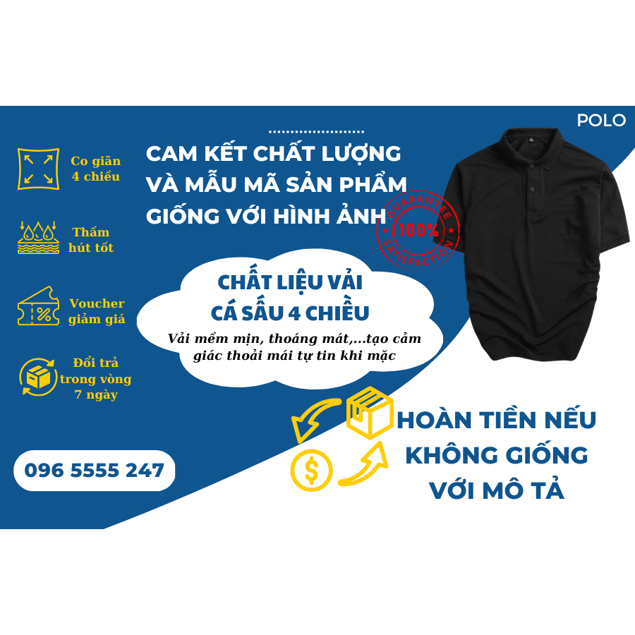 Áo POLO màu VÀNG NHẠT nhẹ nhàng lịch sự cho cặp đôi, form áo tôn dáng siêu đẹp