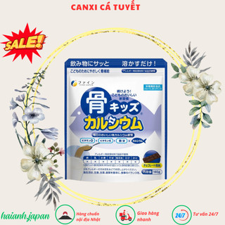 Bột Bone's Calcium for kids bổ sung canxi xương cá tuyết Nhật Bản