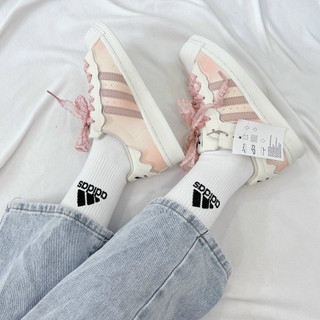 Giày_Adidas Sò Nữ Đủ Màu, Giày_Adidas Sò Màu Hồng Xanh Trắng Siêu Dễ Thương Full Bill Box