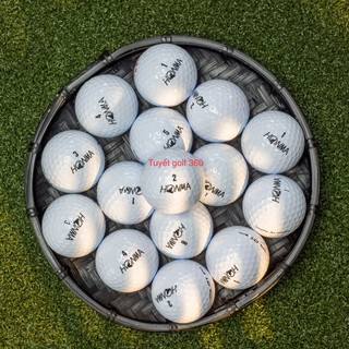Bóng golf Honma cũ độ mới 99%,bóng trắng sáng không xước,đẹp sản phẩm như ảnh