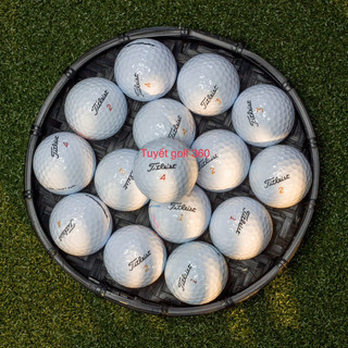  Bóng golf Titleist thường cũ 99%,bóng sáng không xước đẹp như trên ảnh 