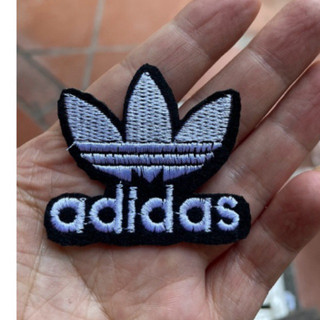Sticker logo patch thêu adida.s hoa ủi nhiệt
