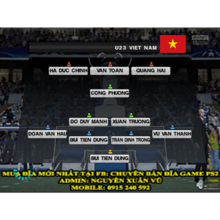 Đĩa game PES 18 tiếng Việt (thể thao) cho máy game PS2