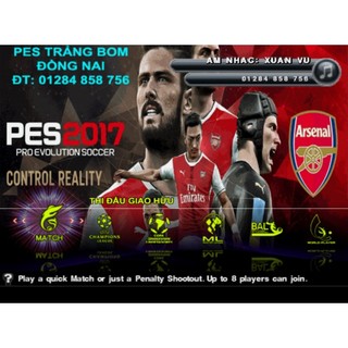Đĩa game PES 17 tiếng Việt (thể thao) cho máy game PS2