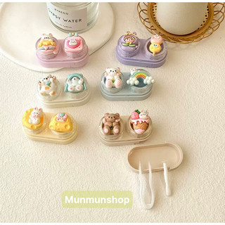 - Khay đựng lens mini hình charm siêu cute