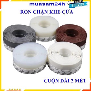 Ron Chắn Cửa muasam24h Chặn Khe Hở Cửa, Chống Bụi, Ngăn Gió Lùa, Ron Cao Su Dán Khe Hở Chân Cửa