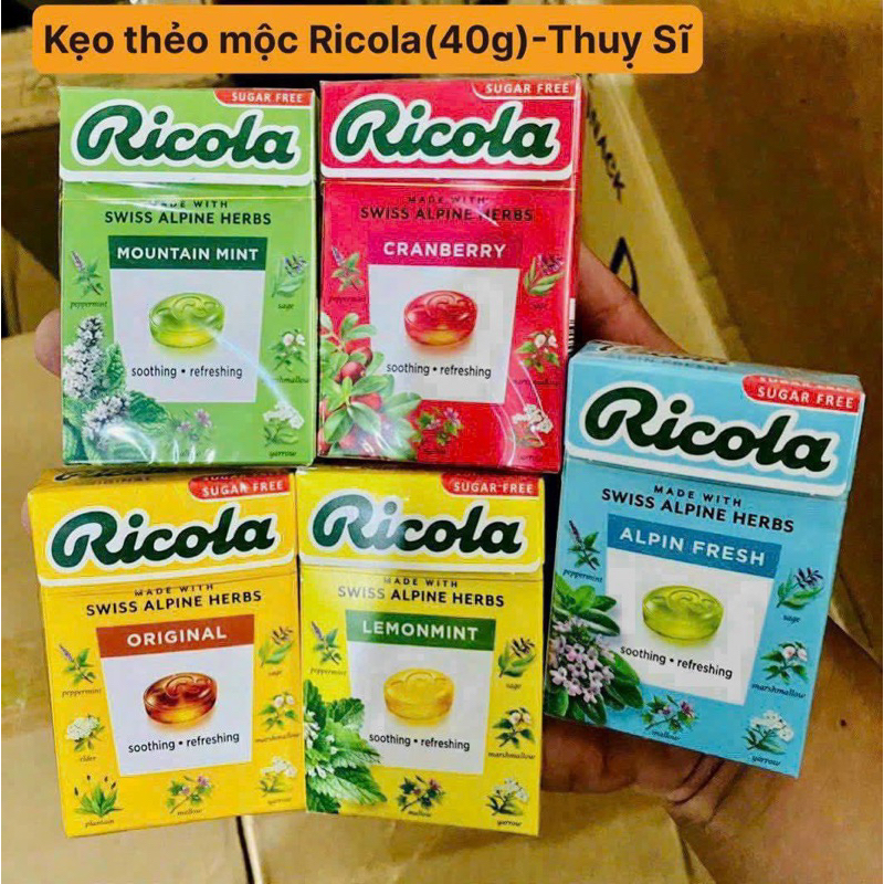 Kẹo thảo mộc Ricola 40g