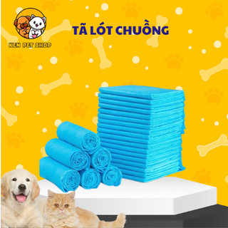 Miếng Tã Lót Chuồng Vệ Sinh Cho Chó Mèo, Tã Siêu Thấm Hút Nhiều Kích Thước - Ken Pet Shop