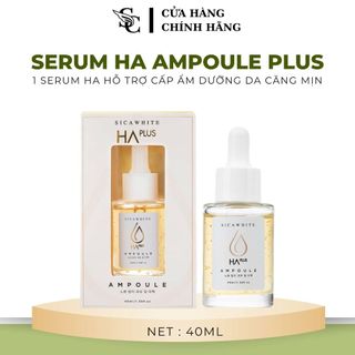 [Chính Hãng] SERUM HA PLUS SICA WHITE CẤP ẨM, NUÔI DA CĂNG, MƯỚT, MỊN, HỖ TRỢ LÀM CHẬM QUÁ TRÌNH LÃO HÓA - SICA WHITE