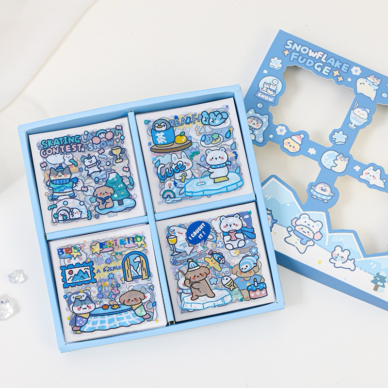 Sticker 100 miếng dán Snow Man