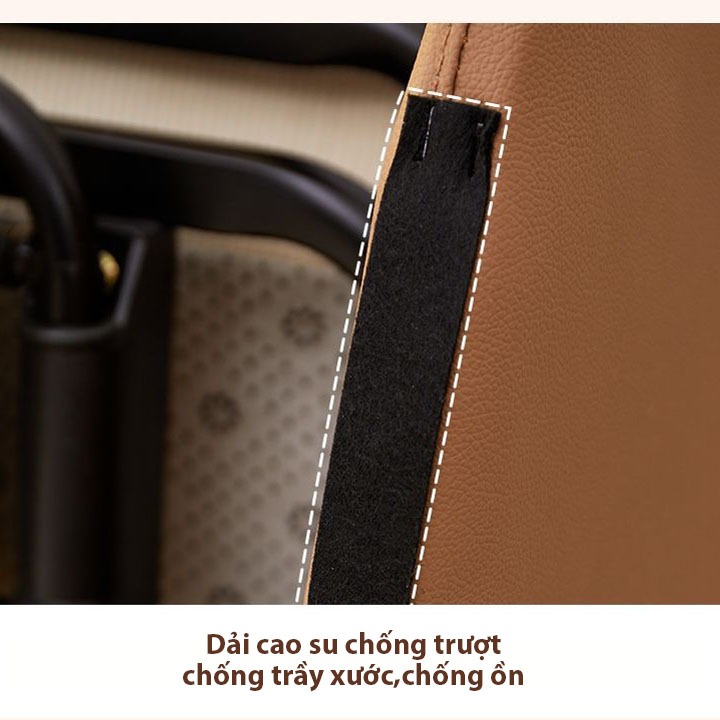 Ghế Sofa Lười Bập Bênh Gấp Gọn, Ghế Sofa Đơn Thư Giãn Có Ngả Lưng Tùy Chỉnh, Ghế Bập Bênh SMART FURNITURE 8994 | BigBuy360 - bigbuy360.vn