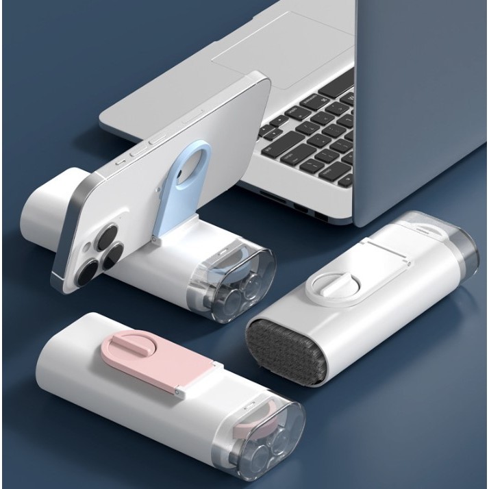 Bộ dụng cụ vệ sinh laptop - máy tính - bàn phím - tai nghe airpod - điện thoại gọn nhẹ cầm tay 7 in 1 bản đặc biệt