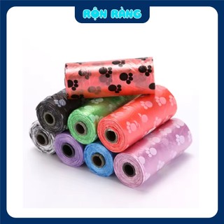 Cuộn túi đựng phân chó mèo