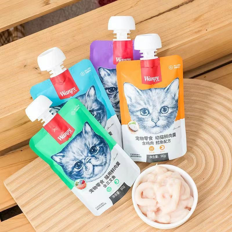 Súp Wanpy nắp vặn bổ dưỡng cho mèo