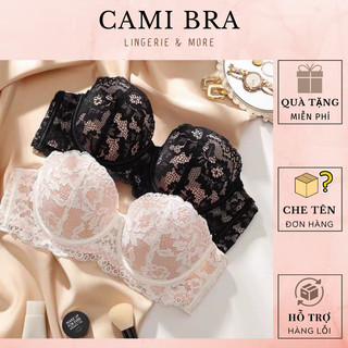 Áo lót nữ ren nâng ngực cup ngang có gọng ôm trọn vòng 1 mã A14-0305