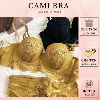 Bộ Đồ Lót Ren - Set Nội Y Cao Cấp Gọng Dẻo Siêu Nâng Đẩy Ngực Tạo Khe Quyến Rũ Mã  B29-C16005