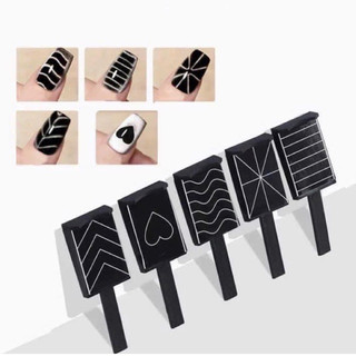Sét nam châm đen, nam châm hơ mắt mèo làm nail
