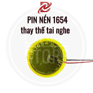 Pin nút li-ion 3.6v lir1654 120mah cho tai nghe bluetooth tương thích cp1654