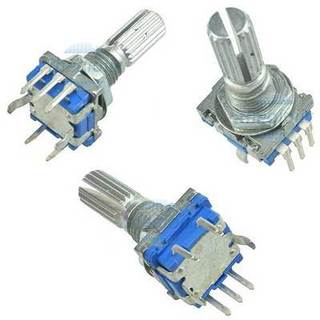 [2 Cái]- EC11 Rotary Encoder 20 Vị Trí Núm Dài 20mm