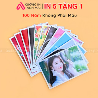 In ảnh theo yêu cầu 6x9 ép plastic tràn viền bo góc
